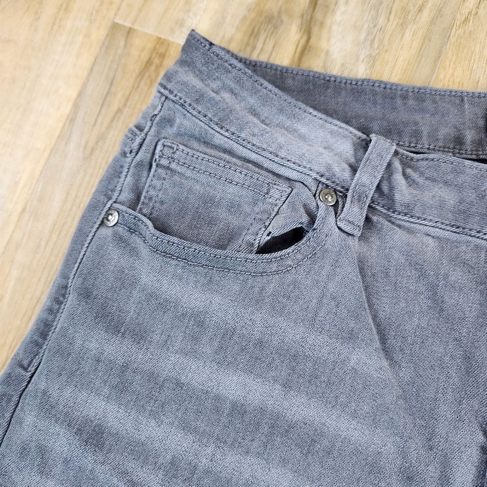 💛Buffalo David Bitton Gray Jeans Size 12 - Picture 6 of 8